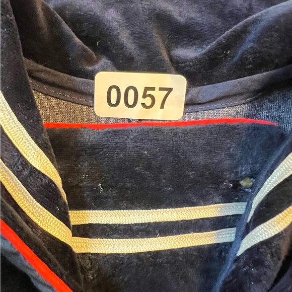 Petit Jardin Size Large Vintage Velvet Sailor Shorts 
Luxe Navy Blue Velour - Picture 14 of 15